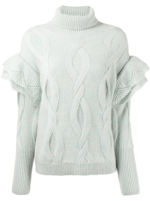 

X Beyond The Radar cable knit jumper, Onefifteen X Beyond The Radar cable knit jumper