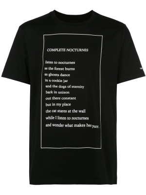 

Graphic print T-shirt, Takahiromiyashita The Soloist Graphic print T-shirt
