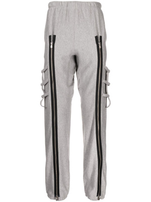 

Front zip-detail track pants, Takahiromiyashita The Soloist Front zip-detail track pants