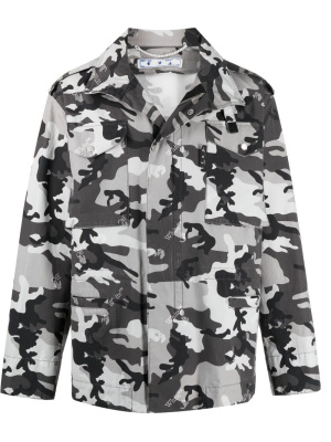 

Camouflage-print jacket, Off-White Camouflage-print jacket