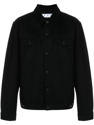 

X Neen embroidered denim jacket, Off-White X Neen embroidered denim jacket