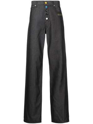 

Slogan-print denim jeans, Off-White Slogan-print denim jeans