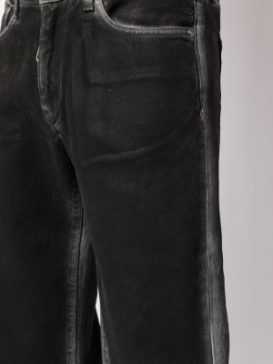 

Diagonal stripe print straight-leg jeans, Off-White Diagonal stripe print straight-leg jeans