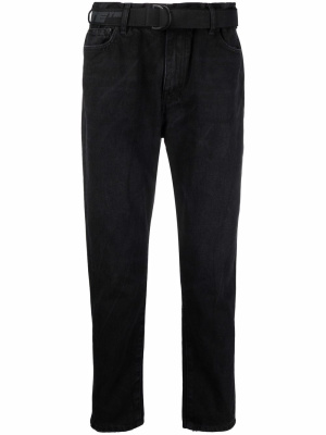 

Belted tapered jeans, Off-White Belted tapered jeans
