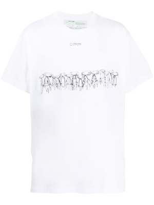 

Futura Atoms print T-shirt, Off-White Futura Atoms print T-shirt
