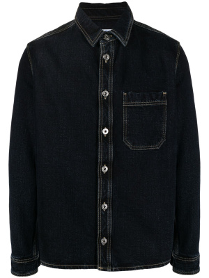 

Long-sleeve denim shirt, Off-White Long-sleeve denim shirt
