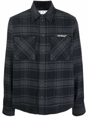 

Outline-Arrows flannel shirt, Off-White Outline-Arrows flannel shirt