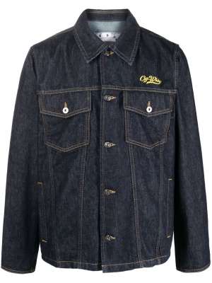 

Wave Off denim jacket, Off-White Wave Off denim jacket