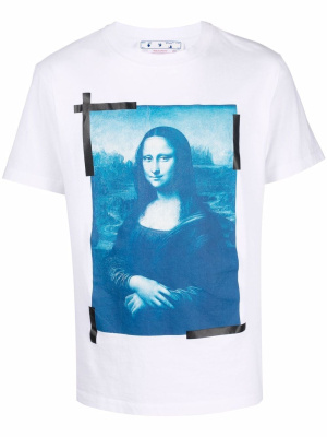 

Monalisa slim-cut T-shirt, Off-White Monalisa slim-cut T-shirt