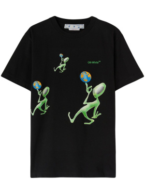 

Alien graphic-print T-shirt, Off-White Alien graphic-print T-shirt
