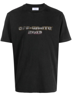

Logo-print cotton T-shirt, Off-White Logo-print cotton T-shirt