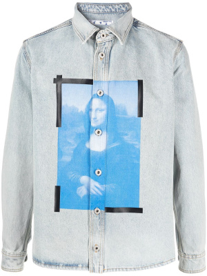 

Mona Lisa print shirt, Off-White Mona Lisa print shirt