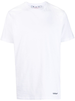 

Logo-embroidered T-shirt, Off-White Logo-embroidered T-shirt