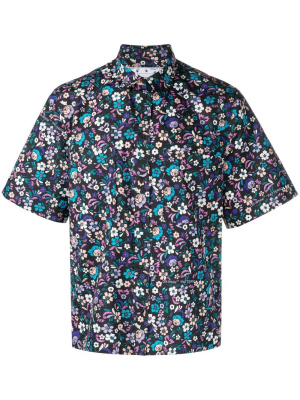 

Flowers Summer cotton shirt, Off-White Flowers Summer cotton shirt