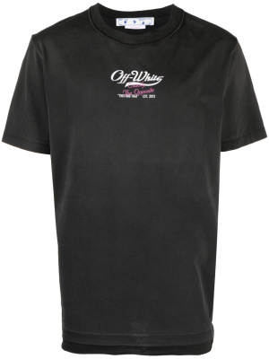 

Logo-print cotton T-shirt, Off-White Logo-print cotton T-shirt