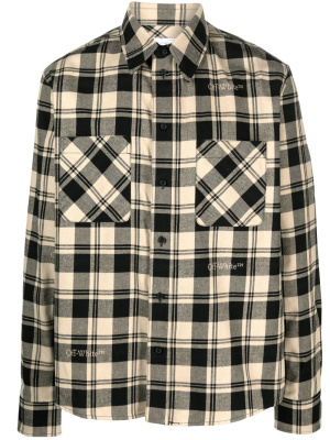 

Check-print flannel shirt, Off-White Check-print flannel shirt