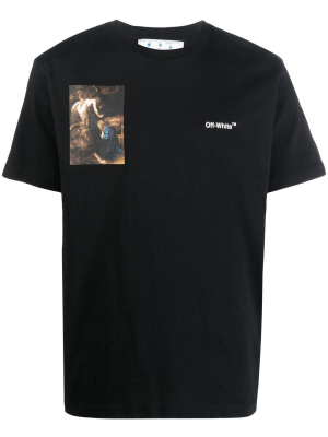 

Caravaggio Lute-print T-shirt, Off-White Caravaggio Lute-print T-shirt