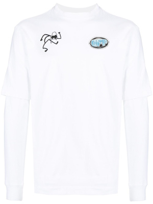 

DJ-print logo-print cotton T-shirt, Off-White DJ-print logo-print cotton T-shirt