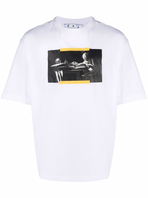 

Caravaggio-print T-shirt, Off-White Caravaggio-print T-shirt