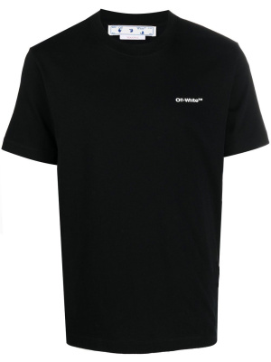 

Wave Diag-stripe cotton T-shirt, Off-White Wave Diag-stripe cotton T-shirt