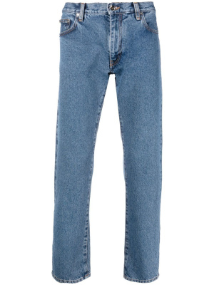 

Single Arrow slim-fit jeans, Off-White Single Arrow slim-fit jeans