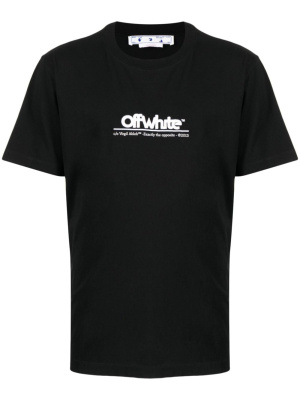 

Logo-embroidered T-shirt, Off-White Logo-embroidered T-shirt