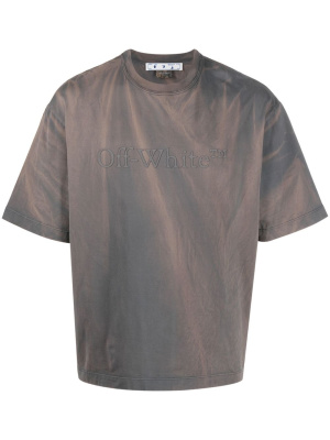 

Bookish Laund gradient-effect T-shirt, Off-White Bookish Laund gradient-effect T-shirt