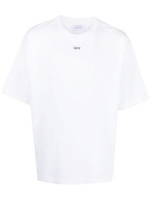 

Logo-print cotton T-shirt, Off-White Logo-print cotton T-shirt