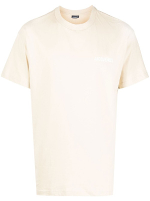 

Logo-print crew neck T-shirt, Jacquemus Logo-print crew neck T-shirt