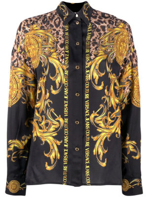

Barocco-print shirt, Versace Jeans Couture Barocco-print shirt