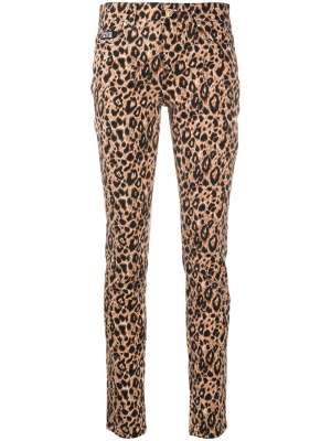 

Leopard print trousers, Versace Jeans Couture Leopard print trousers