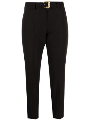 

Belted cropped trousers, Versace Jeans Couture Belted cropped trousers