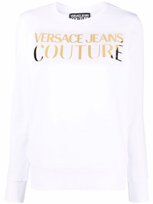 

Logo crew-neck sweatshirt, Versace Jeans Couture Logo crew-neck sweatshirt