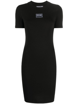 

Logo patch T-shirt dress, Versace Jeans Couture Logo patch T-shirt dress