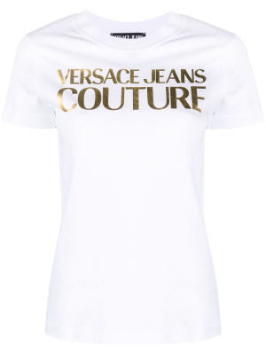 

Logo-print cotton T-shirt, Versace Jeans Couture Logo-print cotton T-shirt