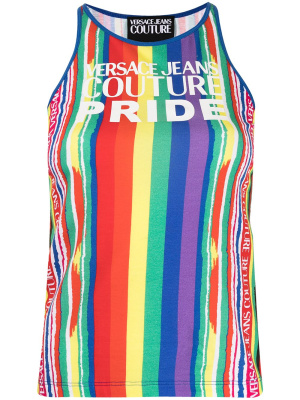 

Pride Project-print vest top, Versace Jeans Couture Pride Project-print vest top