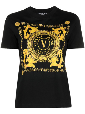 

Logo Couture print T-shirt, Versace Jeans Couture Logo Couture print T-shirt