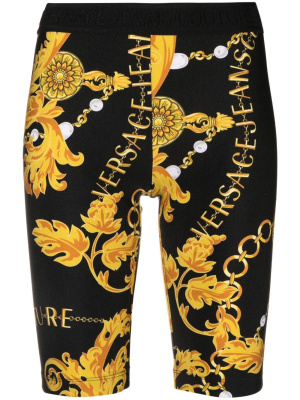 

Baroque Couture-print cycling shorts, Versace Jeans Couture Baroque Couture-print cycling shorts