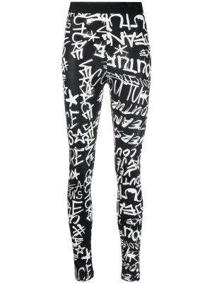

Logo-print leggings, Versace Jeans Couture Logo-print leggings