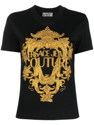 

Baroque-print T-shirt, Versace Jeans Couture Baroque-print T-shirt