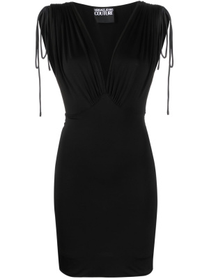 

V-neck sleeveless minidress, Versace Jeans Couture V-neck sleeveless minidress