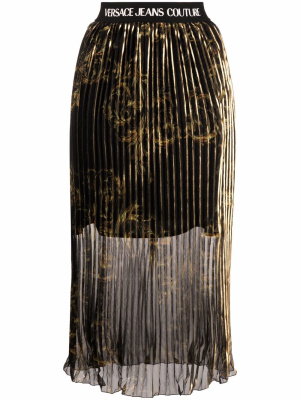 

Regalia Baroque pleated skirt, Versace Jeans Couture Regalia Baroque pleated skirt