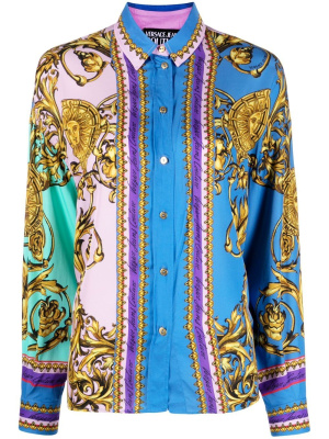 

Baroque-print shirt, Versace Jeans Couture Baroque-print shirt