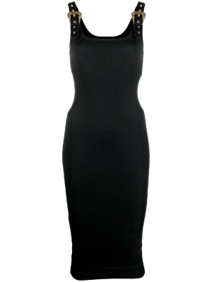 

Buckle-strap knitted dress, Versace Jeans Couture Buckle-strap knitted dress