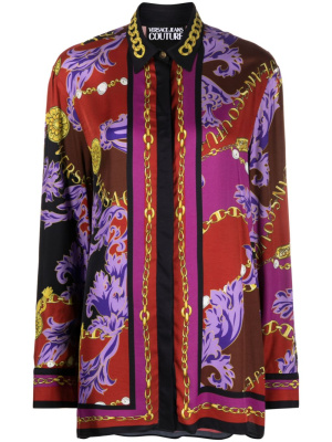 

Chain Couture-print shirt, Versace Jeans Couture Chain Couture-print shirt