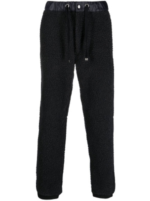 

Logo-patch fleece sweatpants, Parajumpers Logo-patch fleece sweatpants
