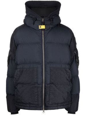 

Two-tone hooded padded jacket, Parajumpers Two-tone hooded padded jacket