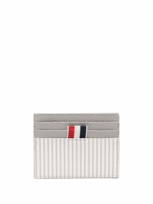 

Seersucker SLG cardholder, Thom Browne Seersucker SLG cardholder