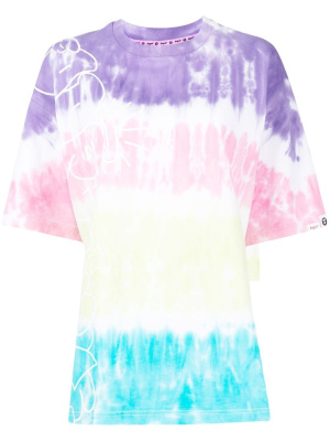 

Tie dye-print T-shirt, AAPE BY *A BATHING APE® Tie dye-print T-shirt