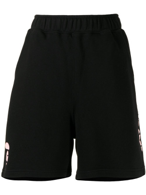 

Logo print cotton jersey shorts, AAPE BY *A BATHING APE® Logo print cotton jersey shorts